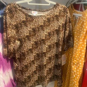 Lularoe Leopard print Gigi